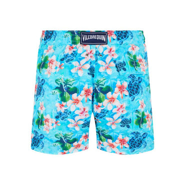 Blue Print Father/Son Turtles Jungle Men Moorea Swimsuit