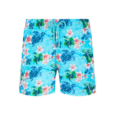 Blue Print Father/Son Turtles Jungle Men Moorea Swimsuit