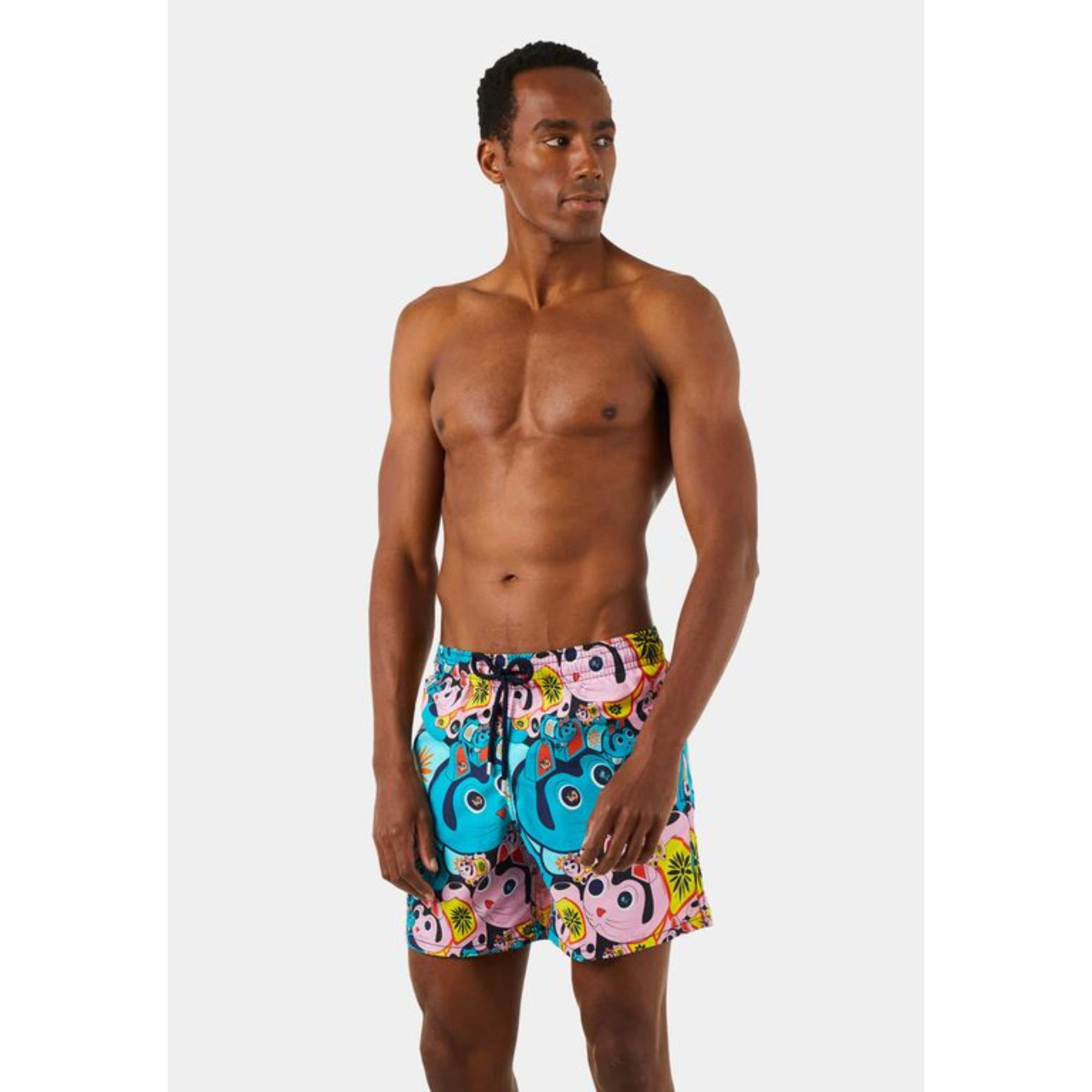 Blue Print Father/Son Mankineko Men Moorea Swimsuit