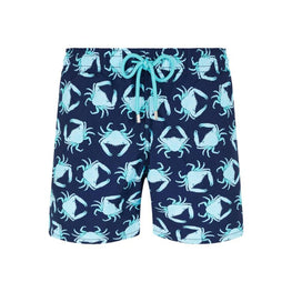 Blue Print Father/Son Only Crabs ! Men Moorea Swimsuit