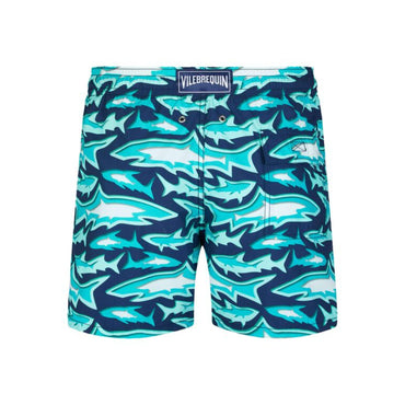 Blue Print Father/Son Requin 3D Men Moorea Swimsuit