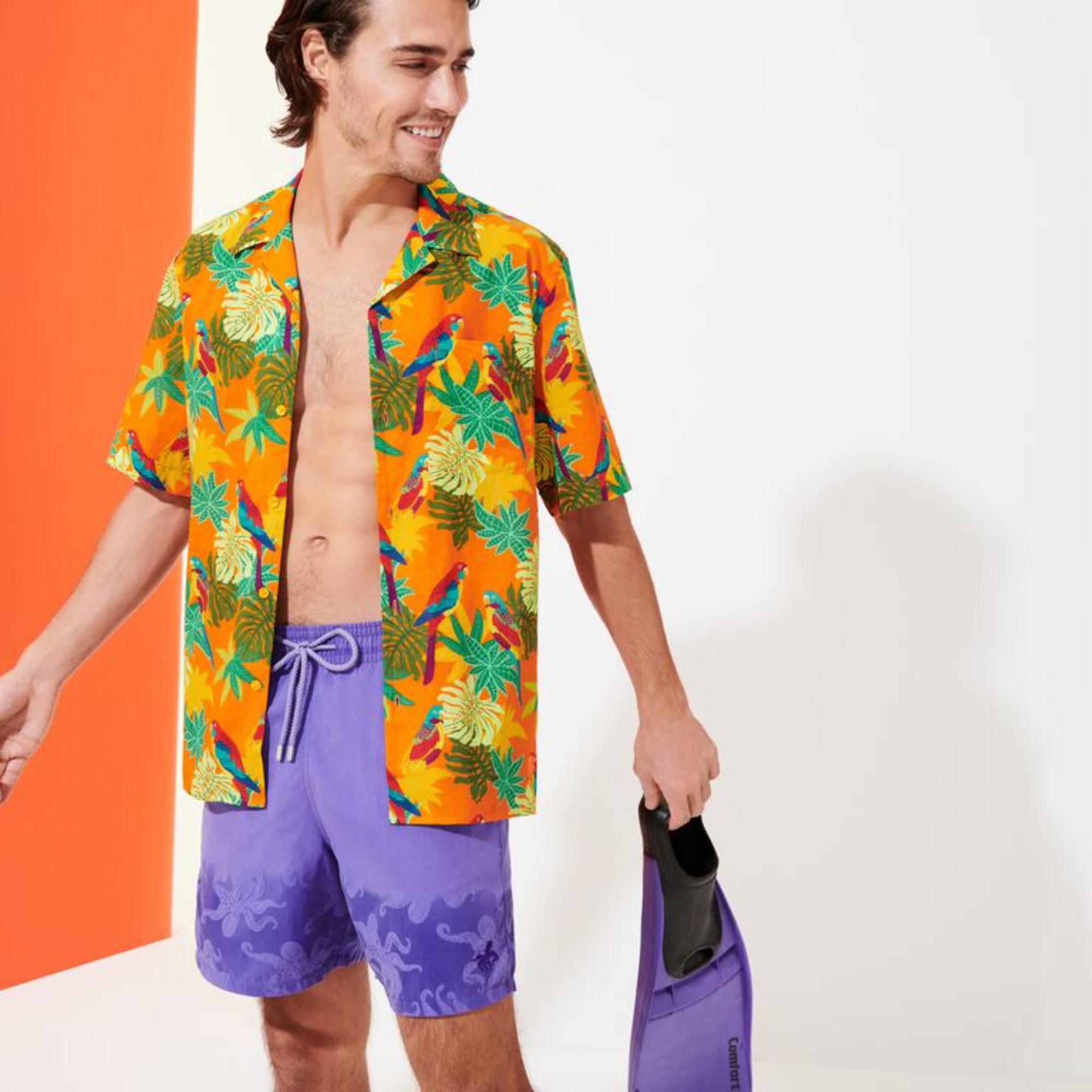 Purple Men Moorea Swimsuit