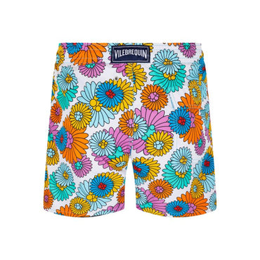 Multicolor Family Print Marguerite Men Moorea Swimsuit