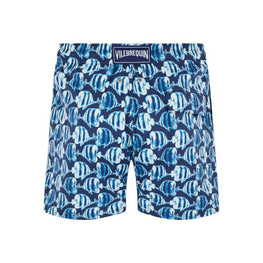 Blue Print Father/Son Batik Fishes Men Moorise Swimsuit