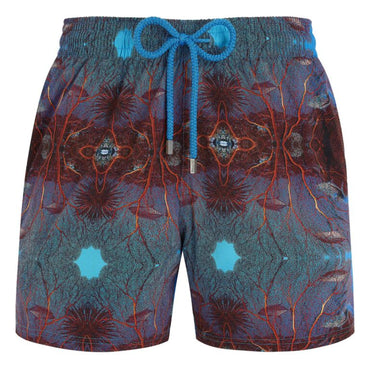 Multicolor Family Print Corail 23E Men Moorise Swimsuit