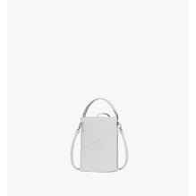 Women PHENOMENON+MCM Boston Bag in Nappa Leather - White