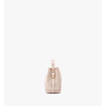 Women Mcm X Hyun-woong Park Milano Drawstring Bag - Pink Tint