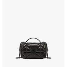 Women Travia Satchel in Cloud Quilted Leather - Black