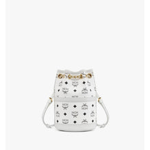 Women Aren Chain Backpack in Visetos - White