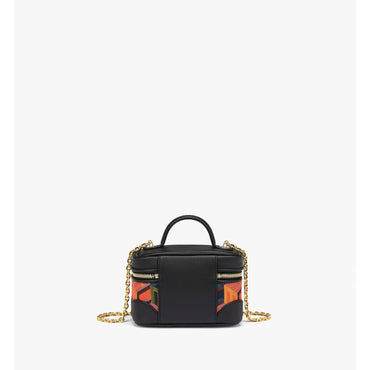 Women Rockstar Vanity Case in Cubic Monogram Jacquard - Multi