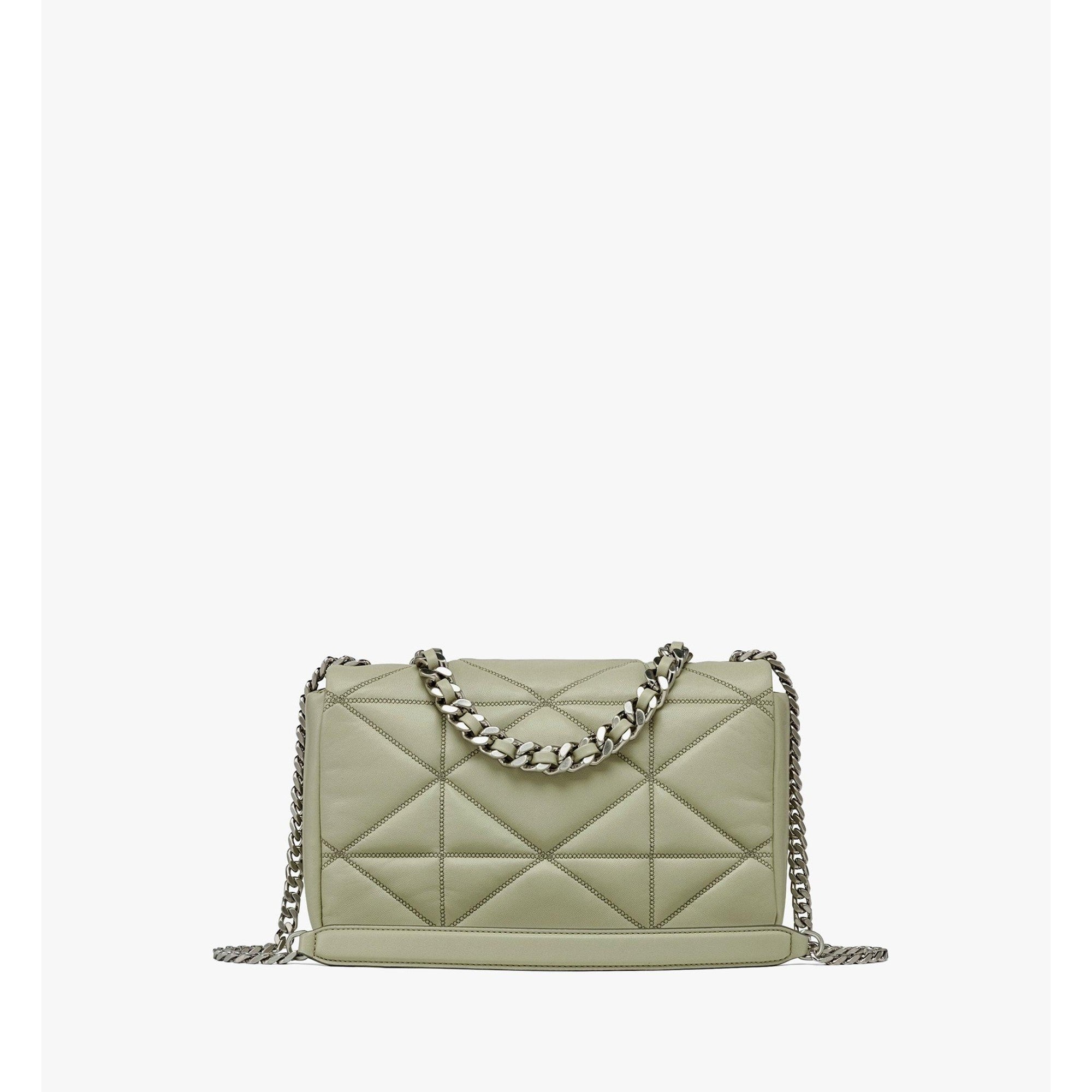 Women Travia Shoulder Bag in Cloud Quilted Leather - Alfalfa