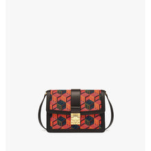 Women Tracy Shoulder Bag in Cubic Monogram Jacquard - Multi