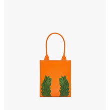 Women P+M (PHENOMENON x MCM) Laurel Tote in Nappa Leather - Persimmon Orange