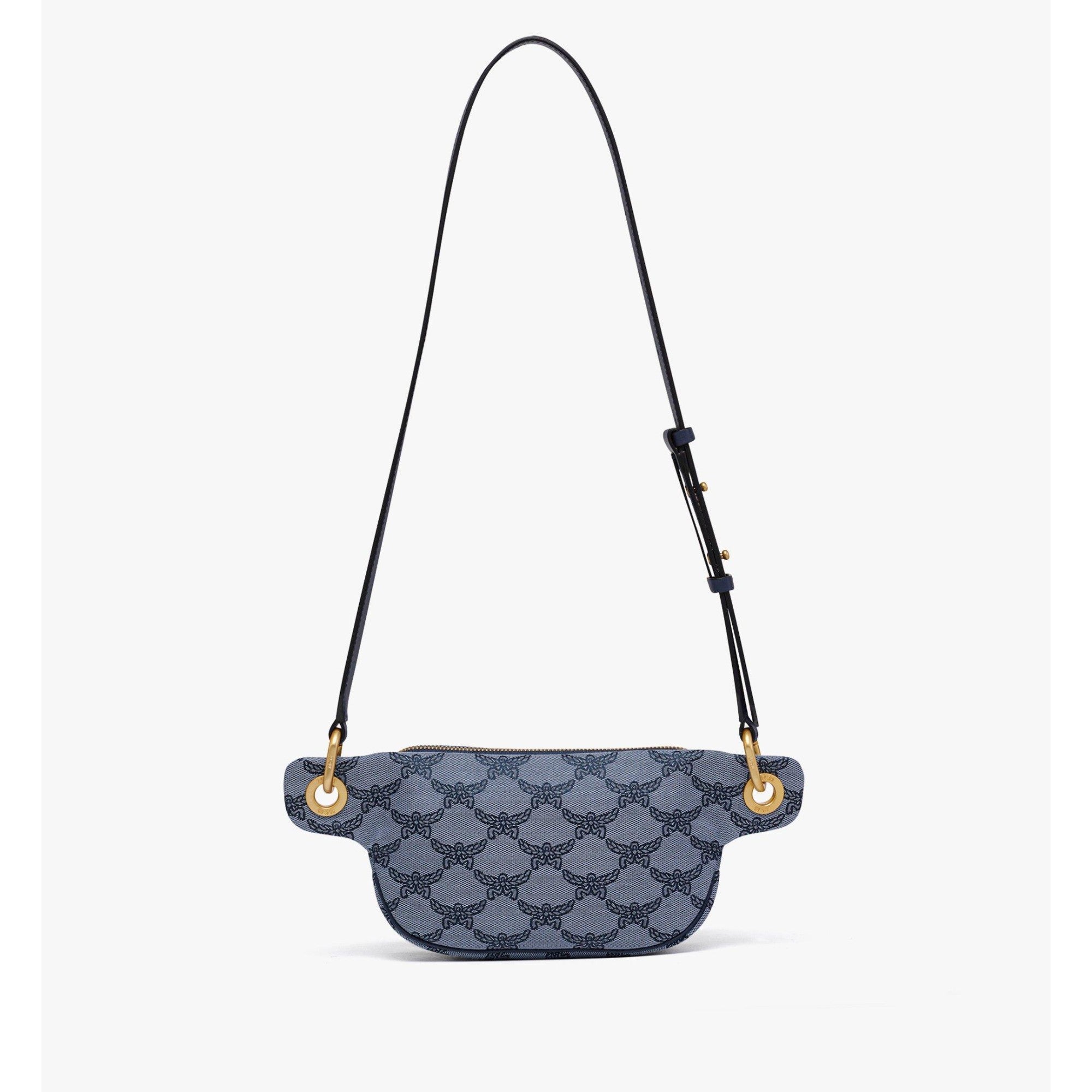 Women Himmel Belt Bag in Lauretos Jacquard - Indigo