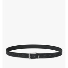 Men Aren Reversible Belt 1.3" in Visetos - Black