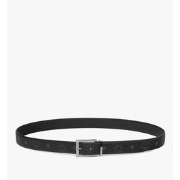 Men Aren Reversible Belt 1.3" in Visetos - Black