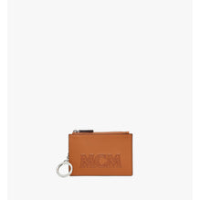 Men Aren Key Pouch in Spanish Calf Leather - Cognac