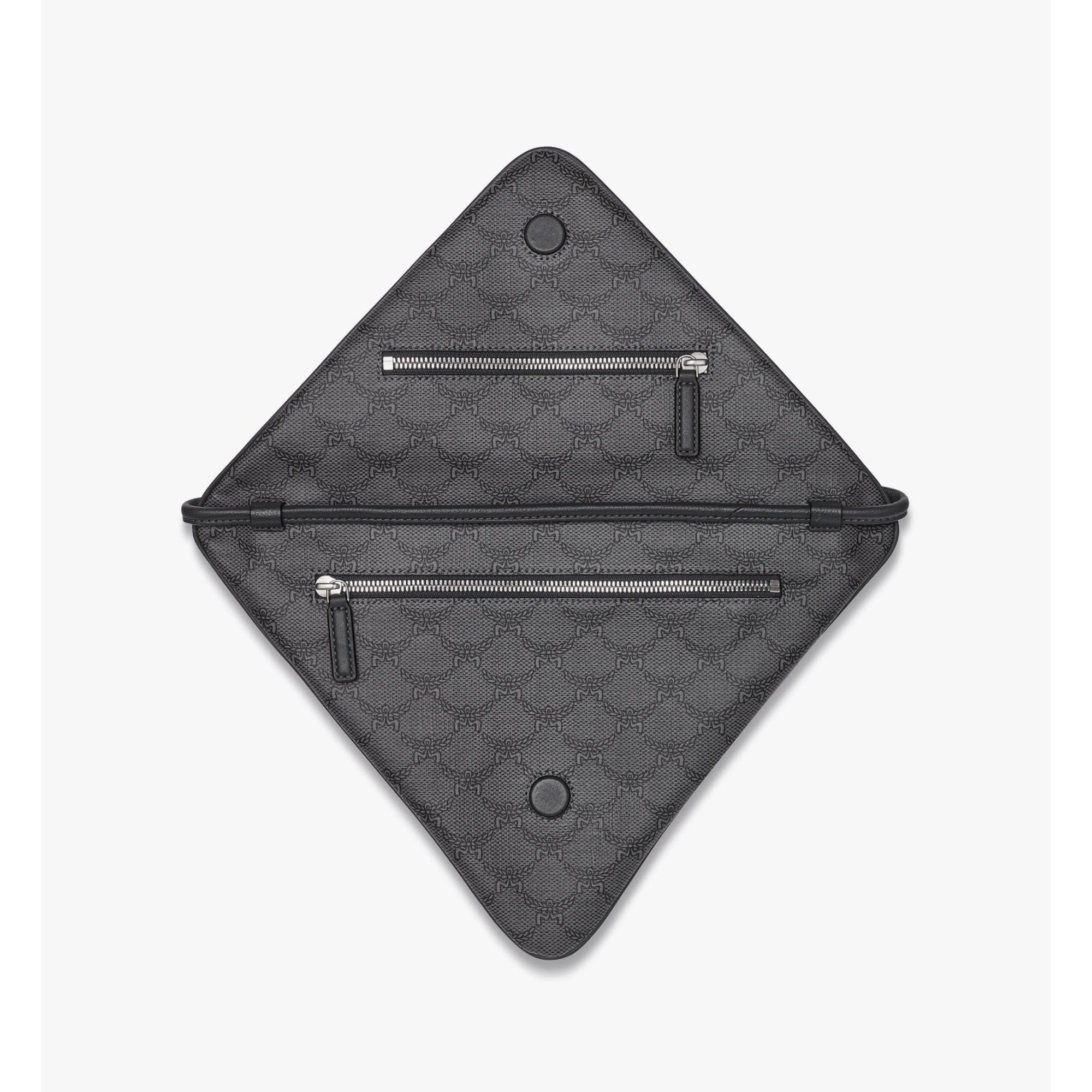 Men Himmel Triangle Pouch in Lauretos - Dark Grey