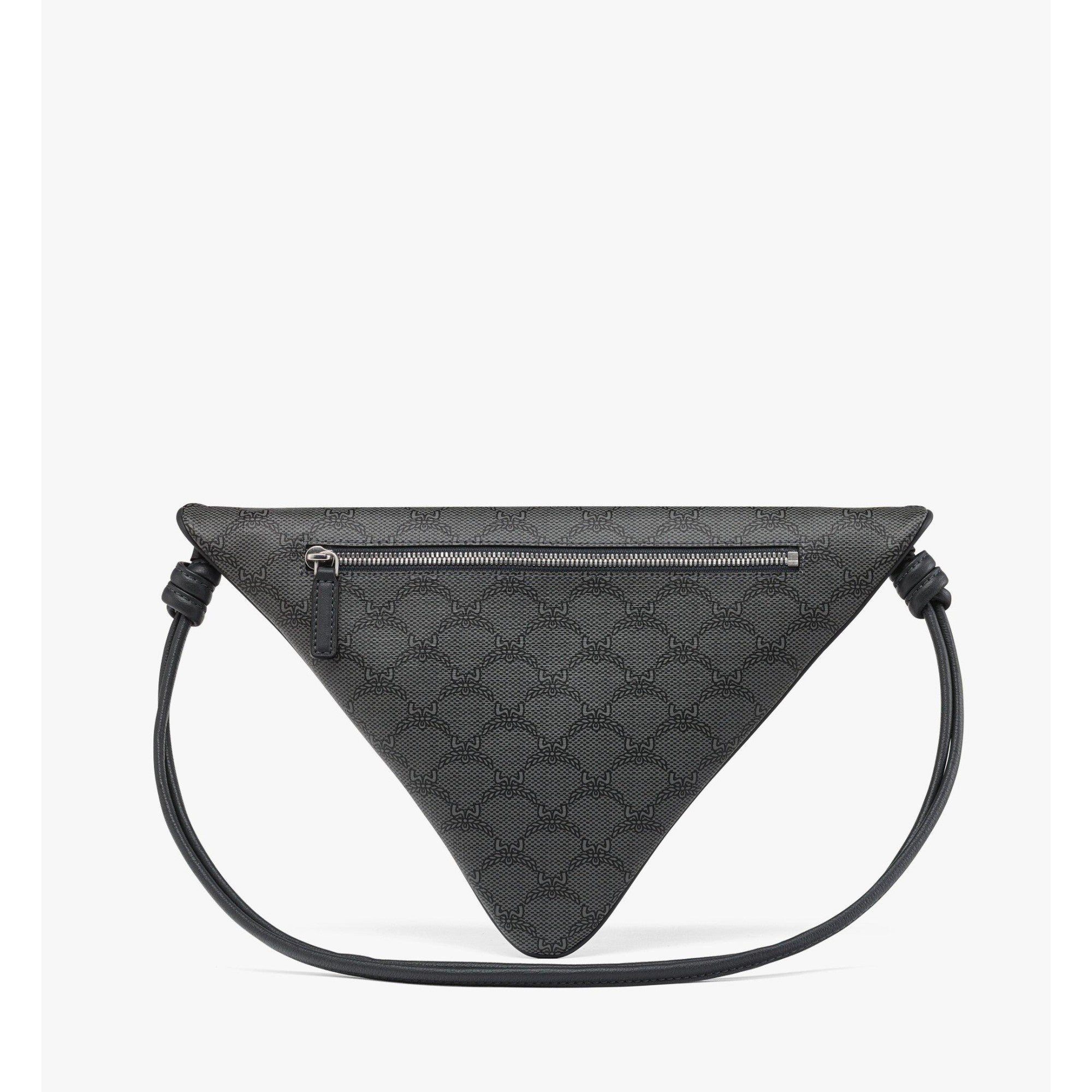 Men Himmel Triangle Pouch in Lauretos - Dark Grey