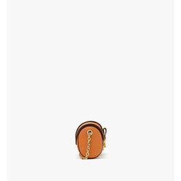 Women Tracy Cylinder Bag in Visetos - Cognac