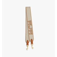 Women Aren Logo Fabric Shoulder Strap - Cognac