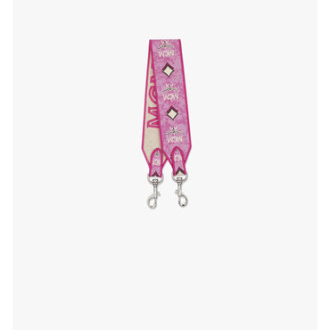 Women Aren Shoulder Strap In Vintage Monogram Jacquard - Pink
