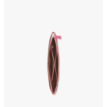 Women Aren Crossbody Pouch In Cubic Coral Visetos - Sangria Sunset