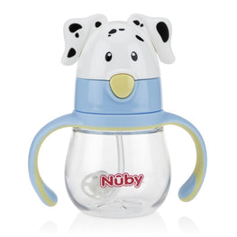 Nuby 360 Flip-it Dalmatian Cup 250ml - Blue