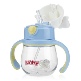 Nuby 360 Flip-it Dalmatian Cup 250ml - Blue