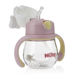 Nuby 360 Flip-it Dalmatian Cup 250ml - Pink