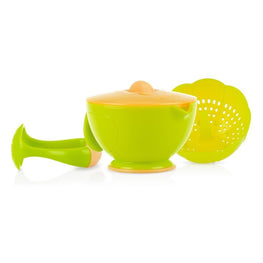 Nuby Steam-n-Mash - Green/Orange