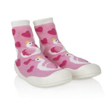 Snekz Sock & Shoe Large - Pink Flamingo