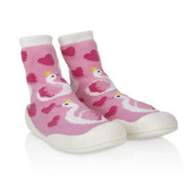 Nuby Snekz Sock & Shoe - Pink Flamingo