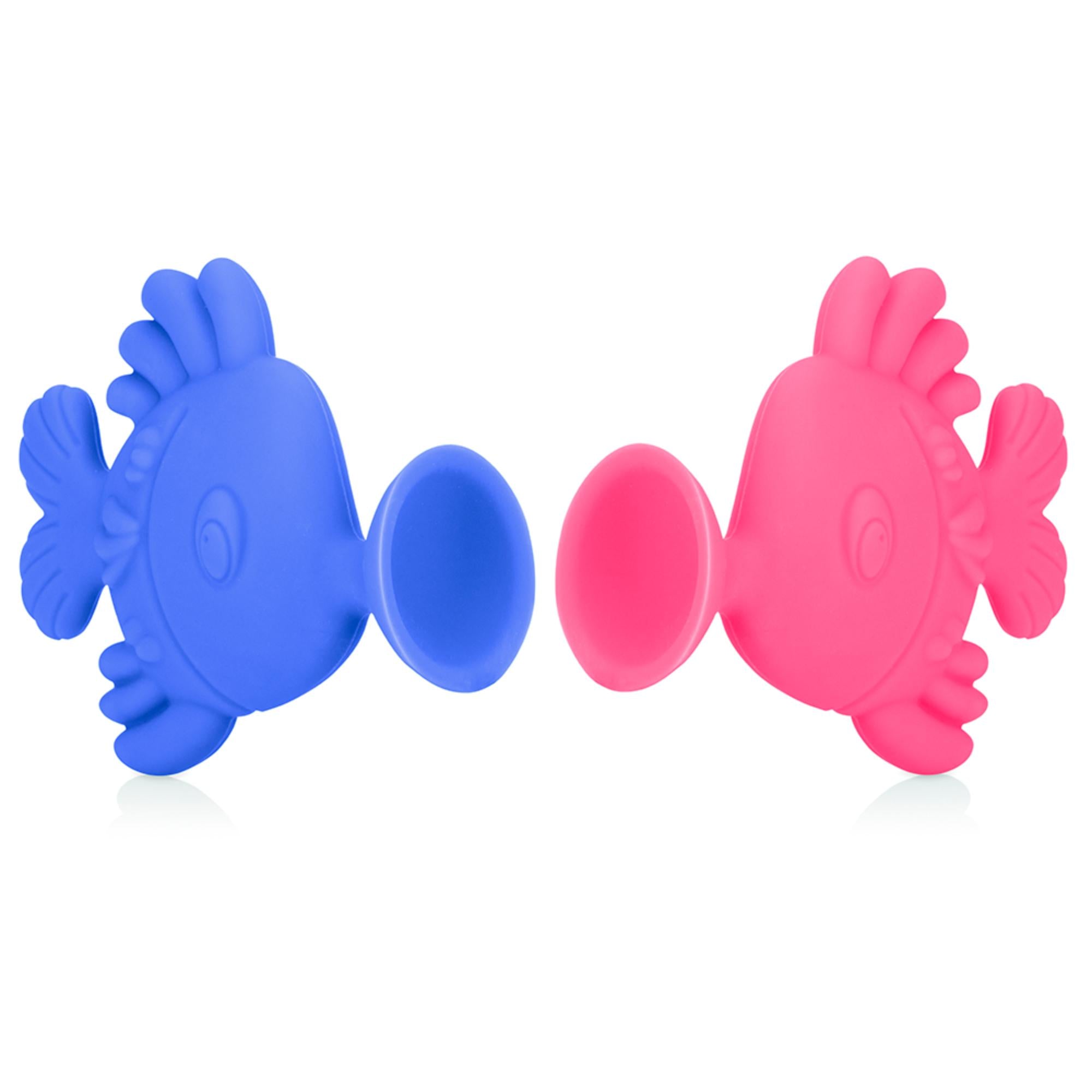 Silly Suction Kissing Fish - Pink/Purple