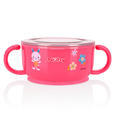 Stainless Steel Feeding Set - Pink
