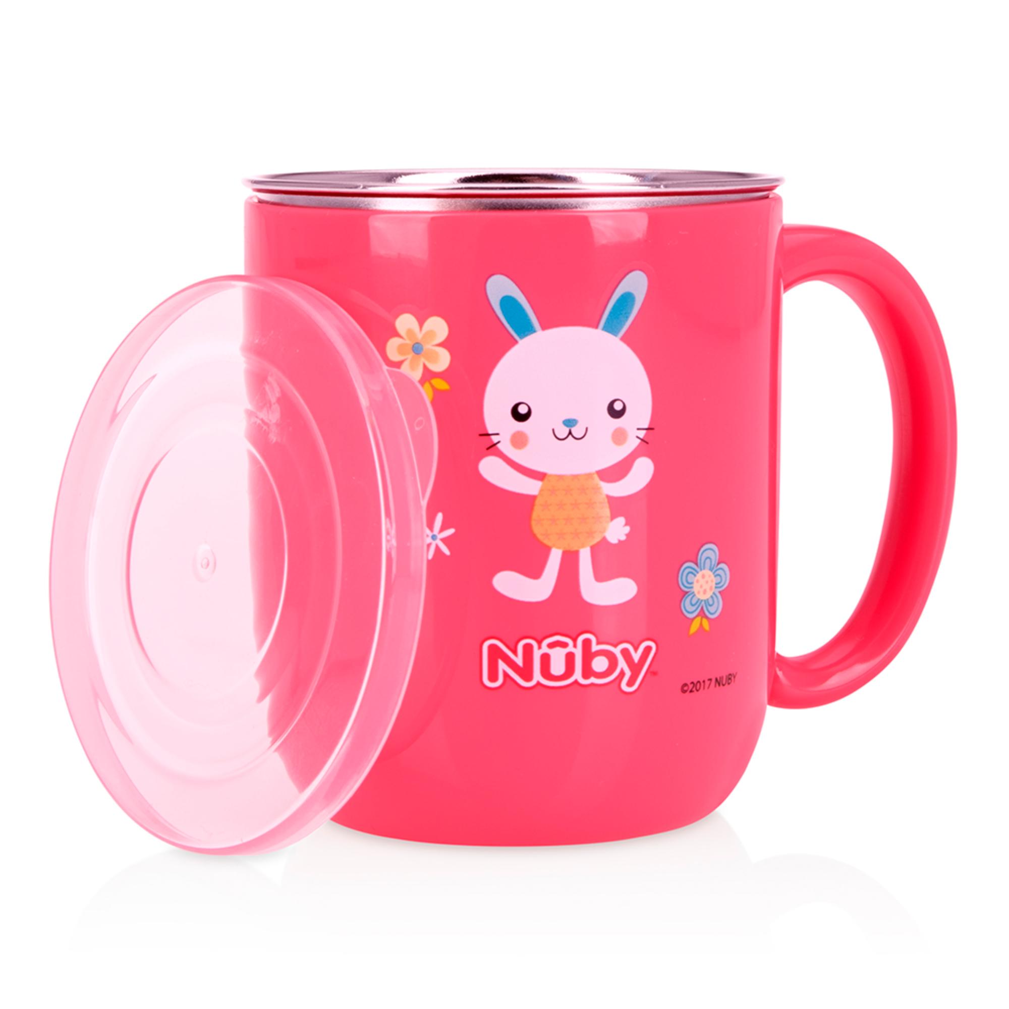 Stainless Steel Feeding Set - Pink