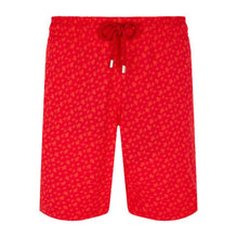 Red Print Father/Son Micro Rnd Red Men Okorise Swimsuit