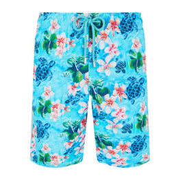 Blue Print Father/Son Turtles Jungle Men Okoa Swimsuit