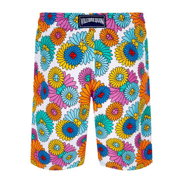 Multicolor Family Print Marguerite Men Okoa Swimsuit