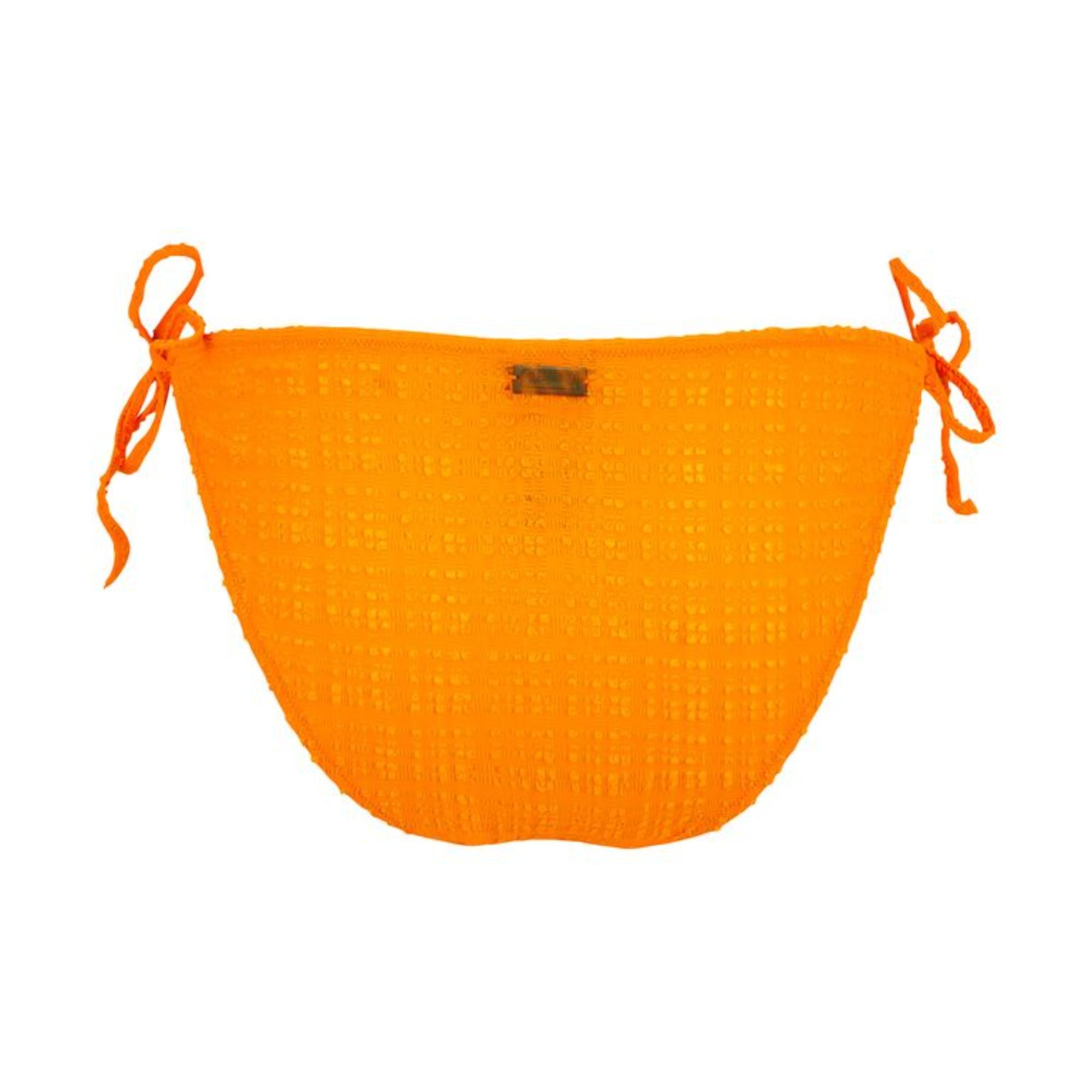 Orange Women Fou Swimsuit