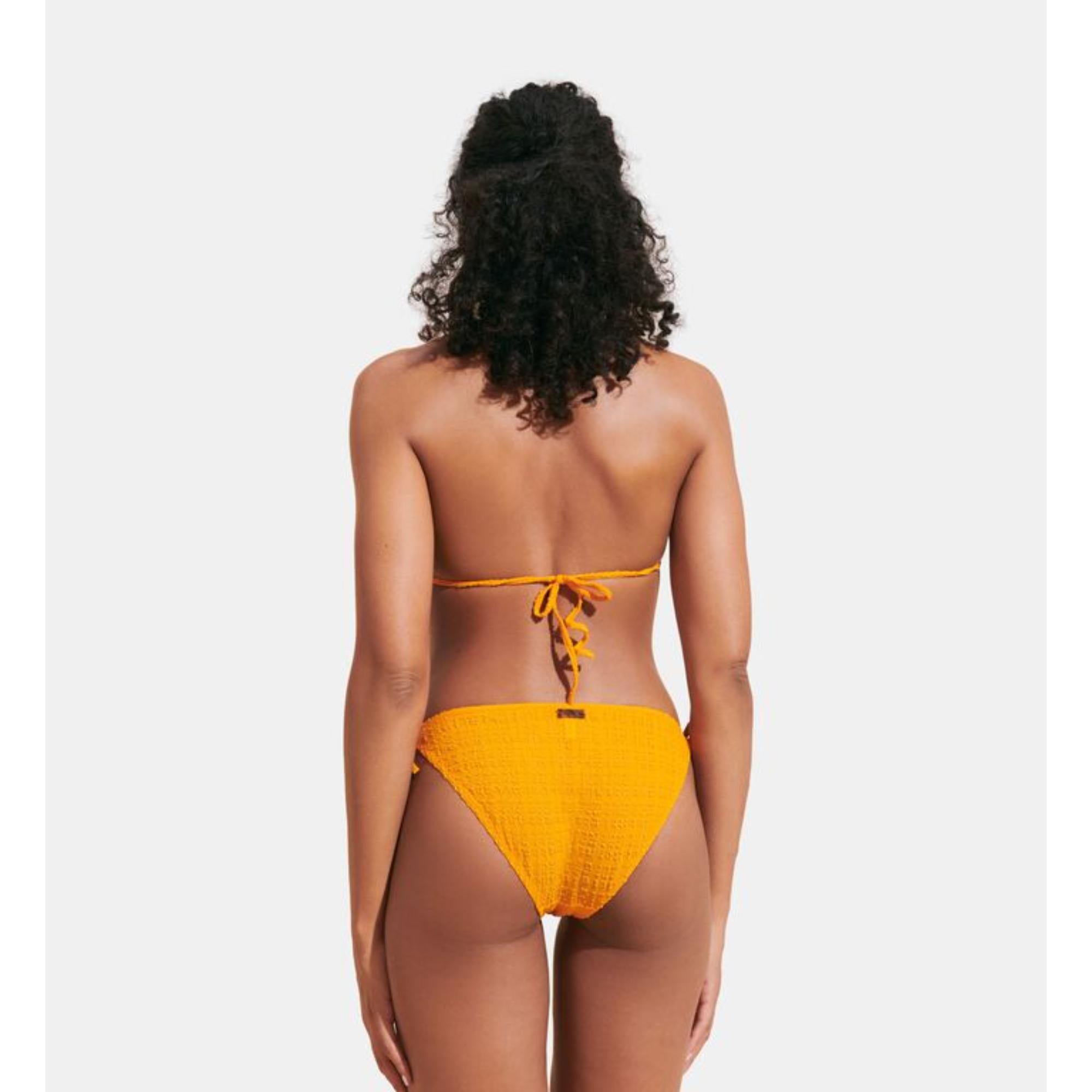 Orange Women Fou Swimsuit