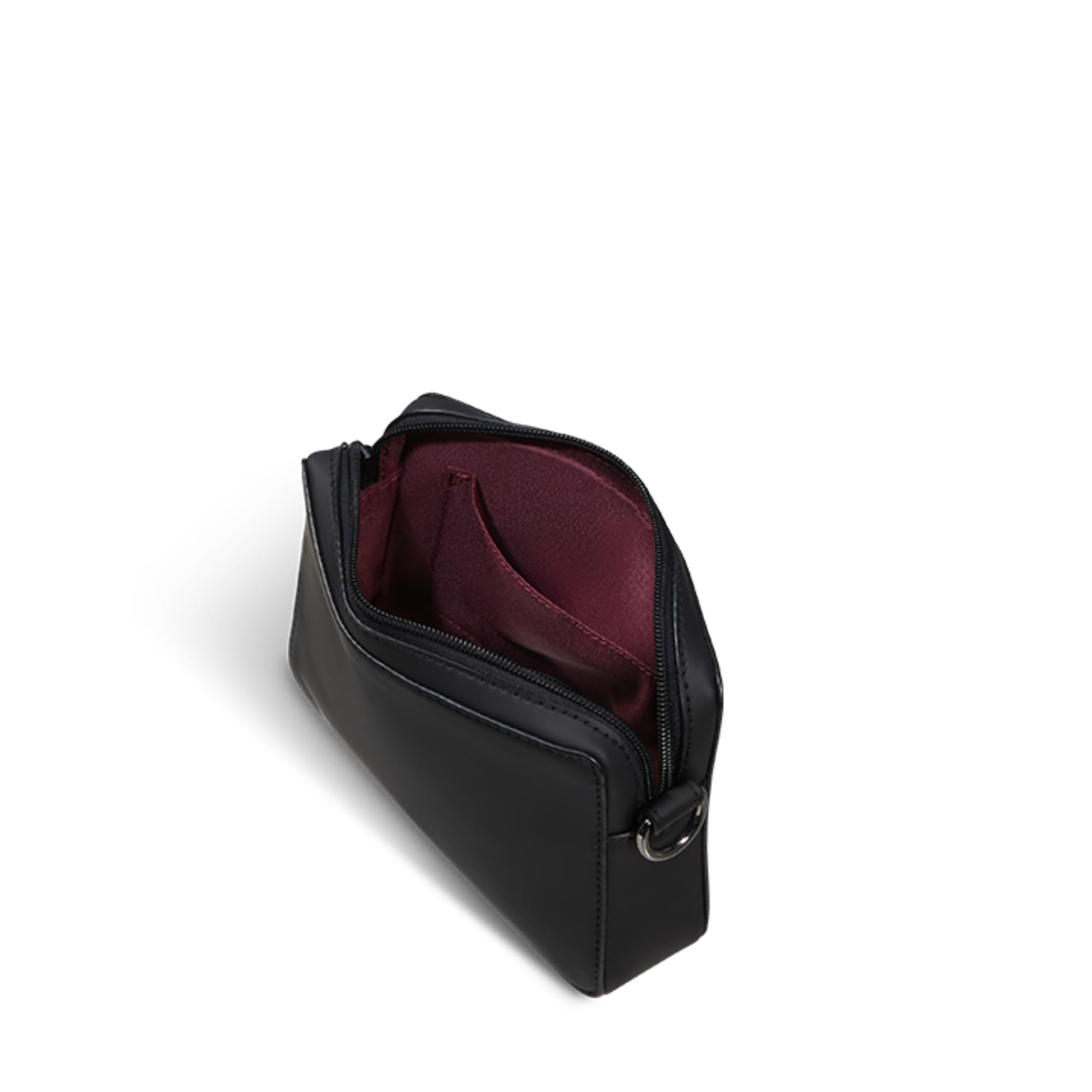Lost In Berlin Crossbody Box Bag - Black