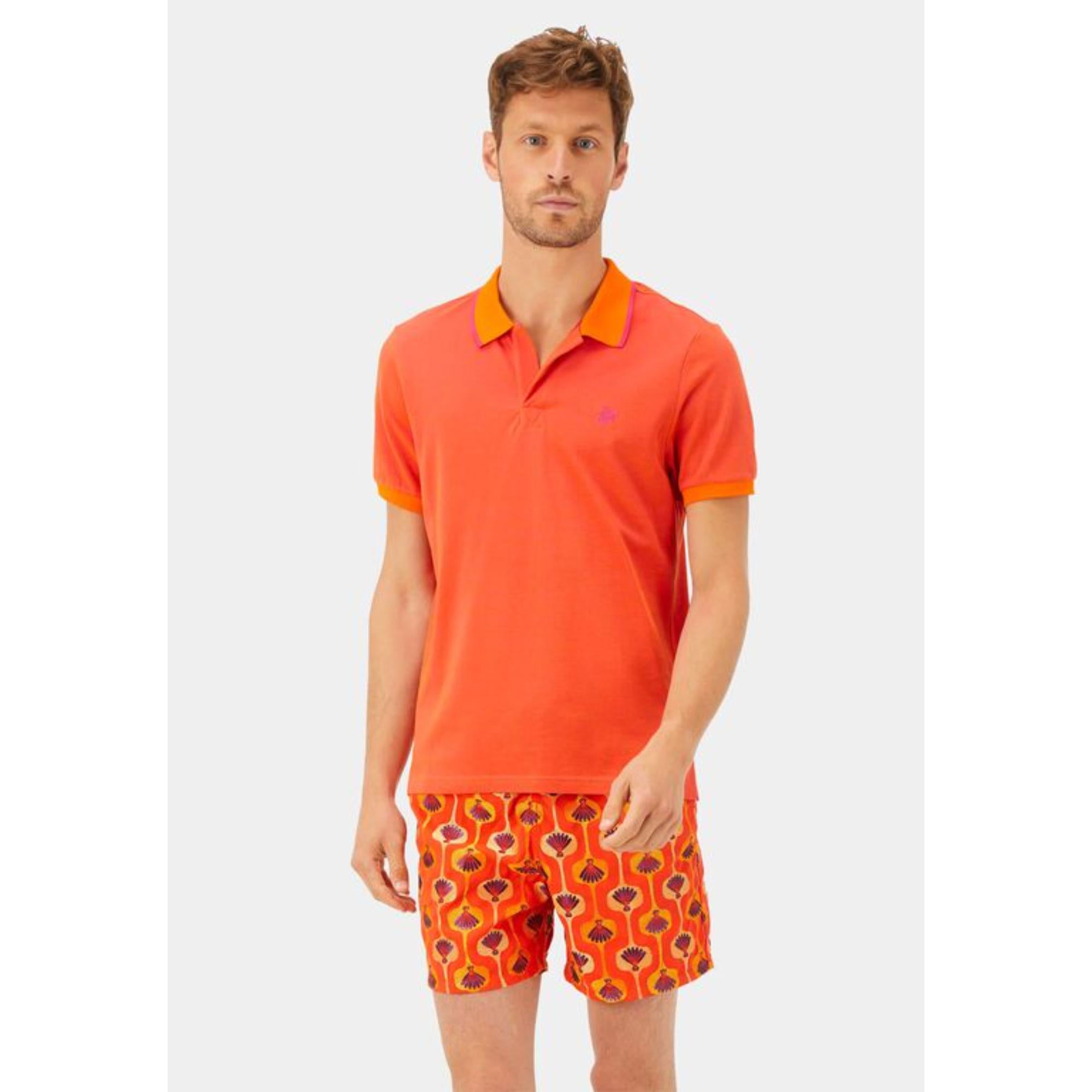 Orange Men Palatin Polo