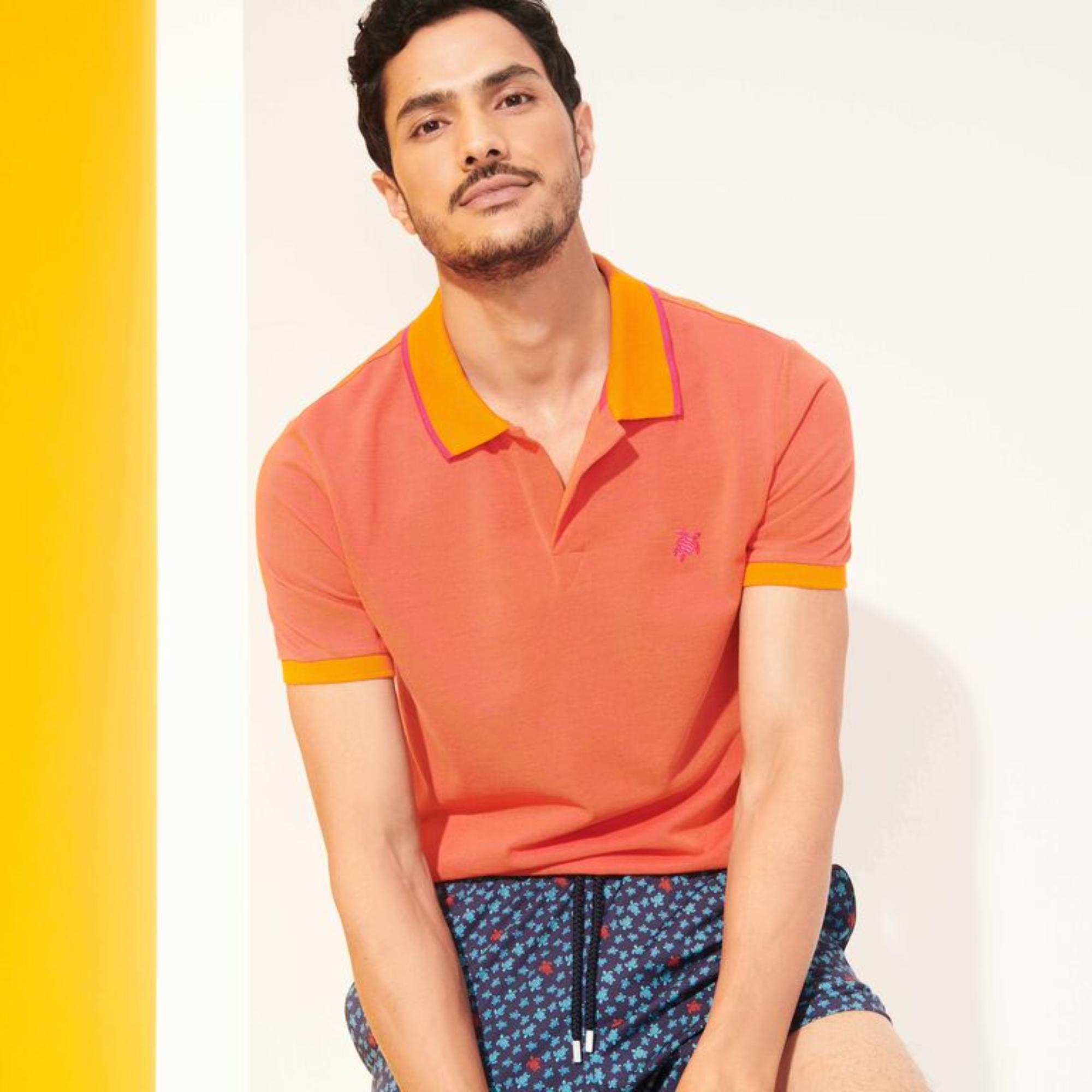 Orange Men Palatin Polo