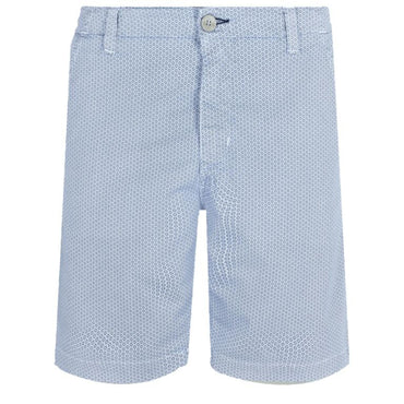 Blue Men Ponche Long Shorts