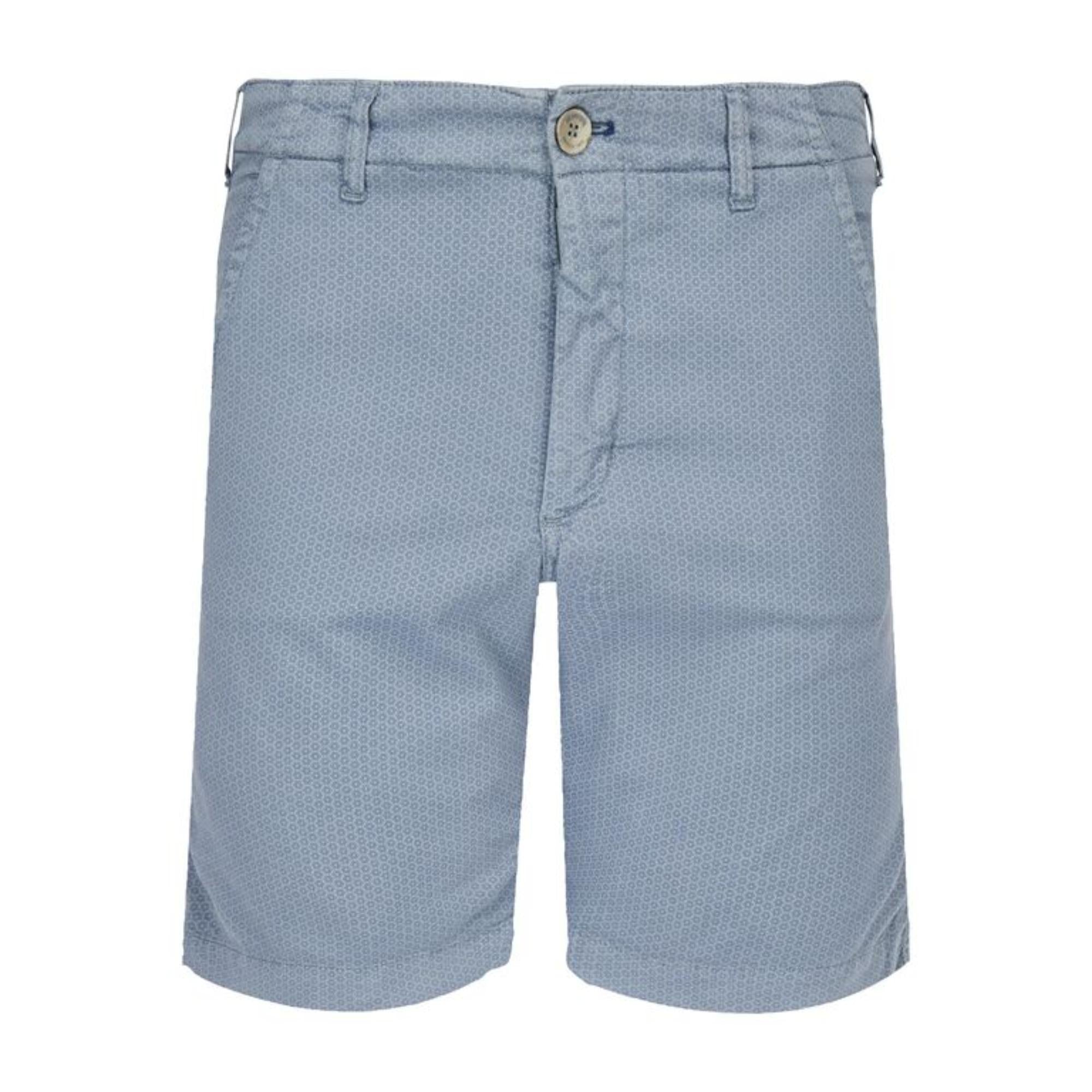 Blue Men Ponche Long Shorts