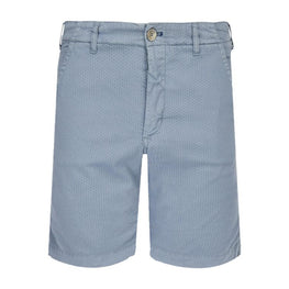 Blue Men Ponche Long Shorts