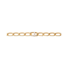 Letter J Chain Bracelet