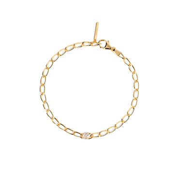 Letter P Chain Bracelet