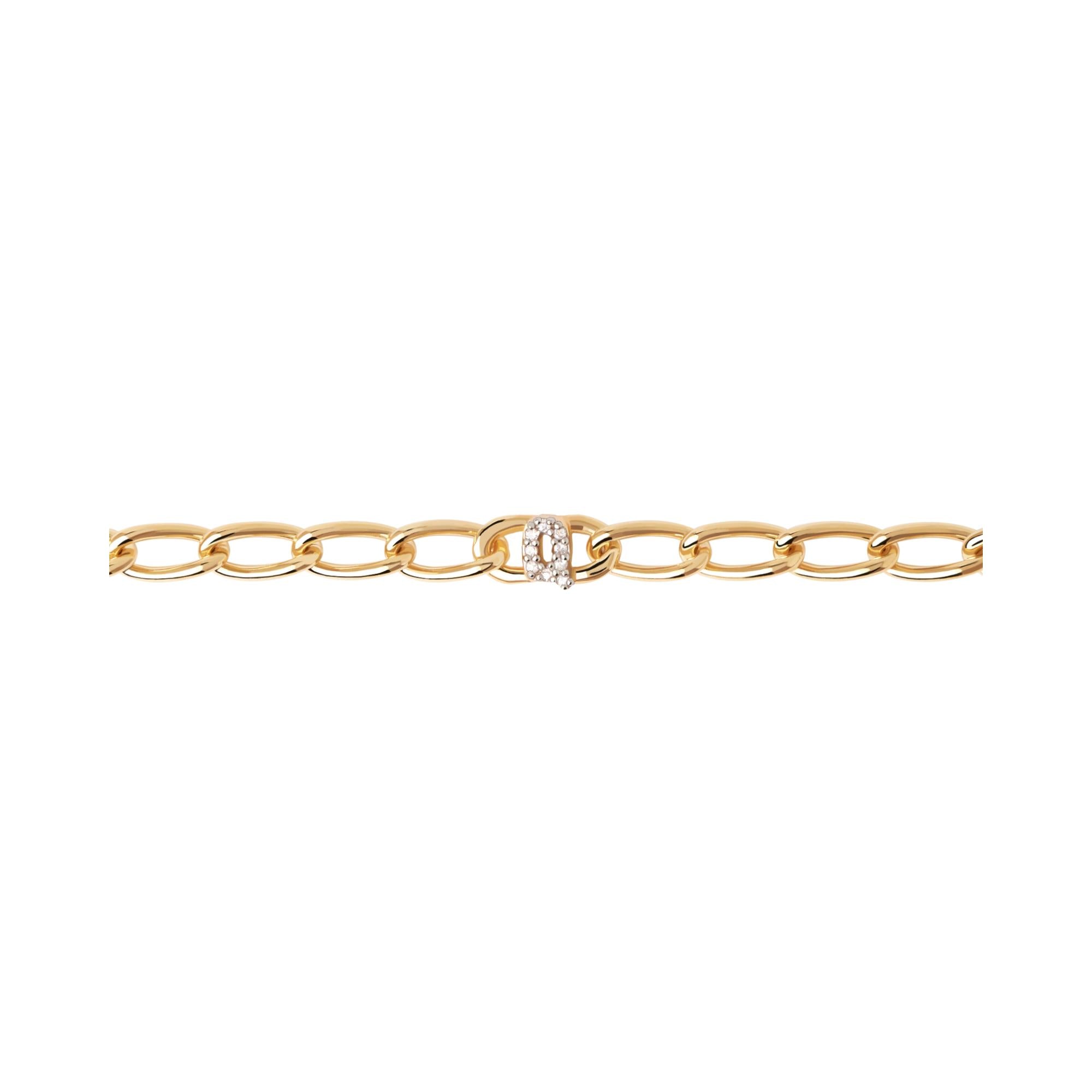 Letter Q Chain Bracelet